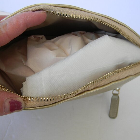 NEW Brouk and Co DUO Travel Organizer Gold COSMETIC CASE ORGANIZER - Picture 7 of 7